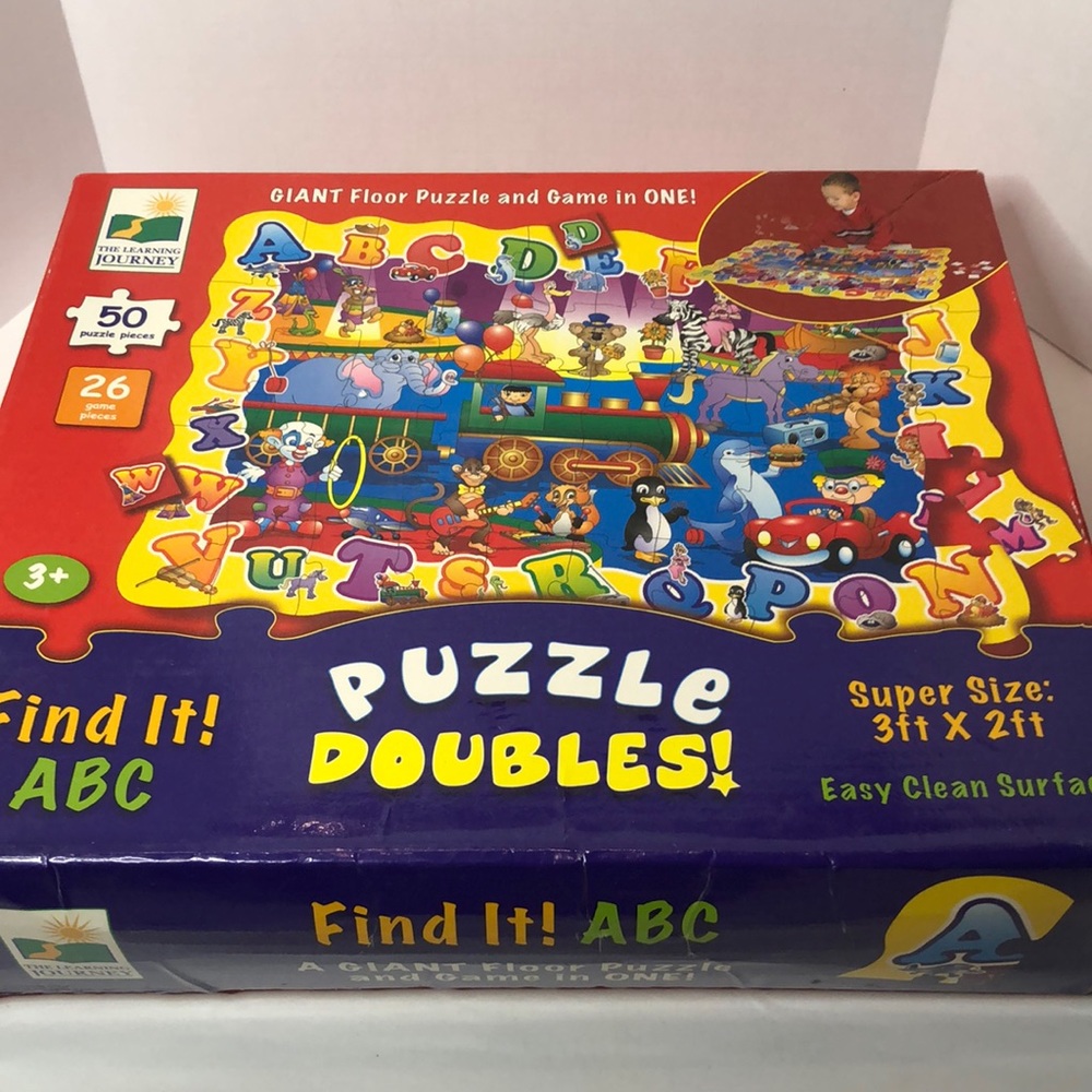 Learning Journey Giant ABC Floor Puzzle and Game in One
